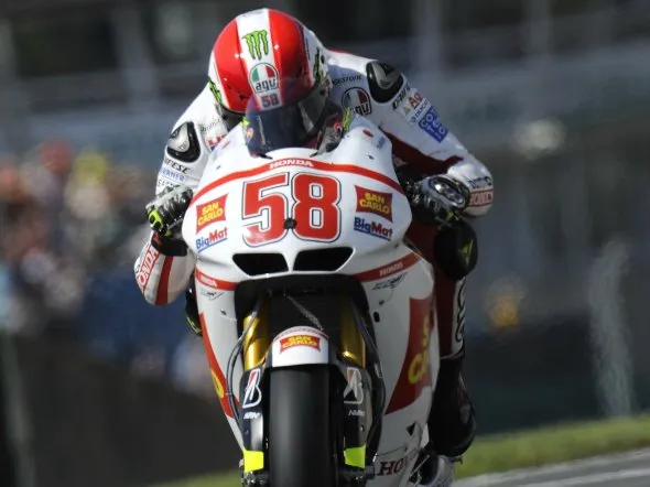 marco simoncelli sachsenring gara motogp 2011