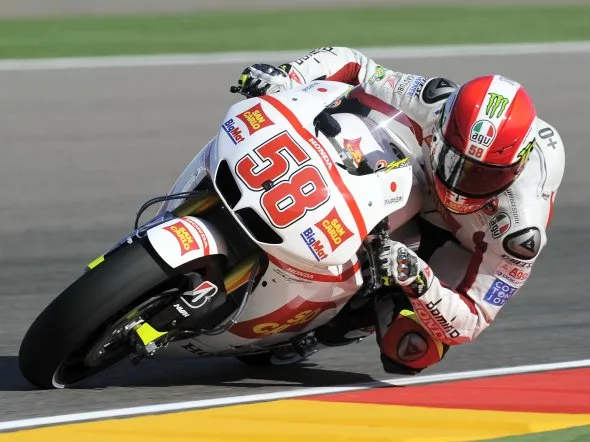 marco simoncelli saturday aragon 2011 3