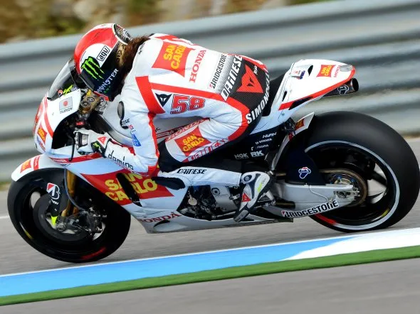 marco simoncelli test estoril 2011 1