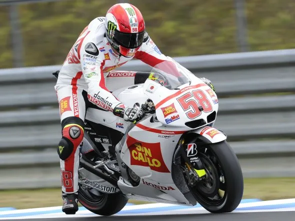 marco simoncelli test motegi 2011