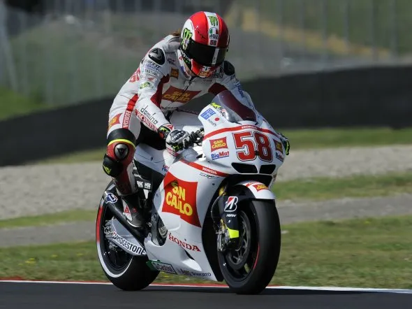marco simoncelli test mugello 2011 1