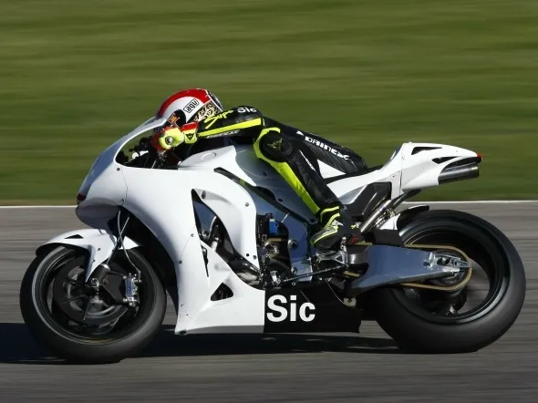 marco simoncelli test valencia motogp 2009