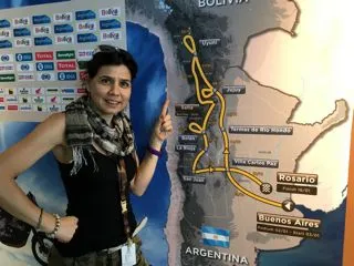 maria guidotti dakar 2016 pic