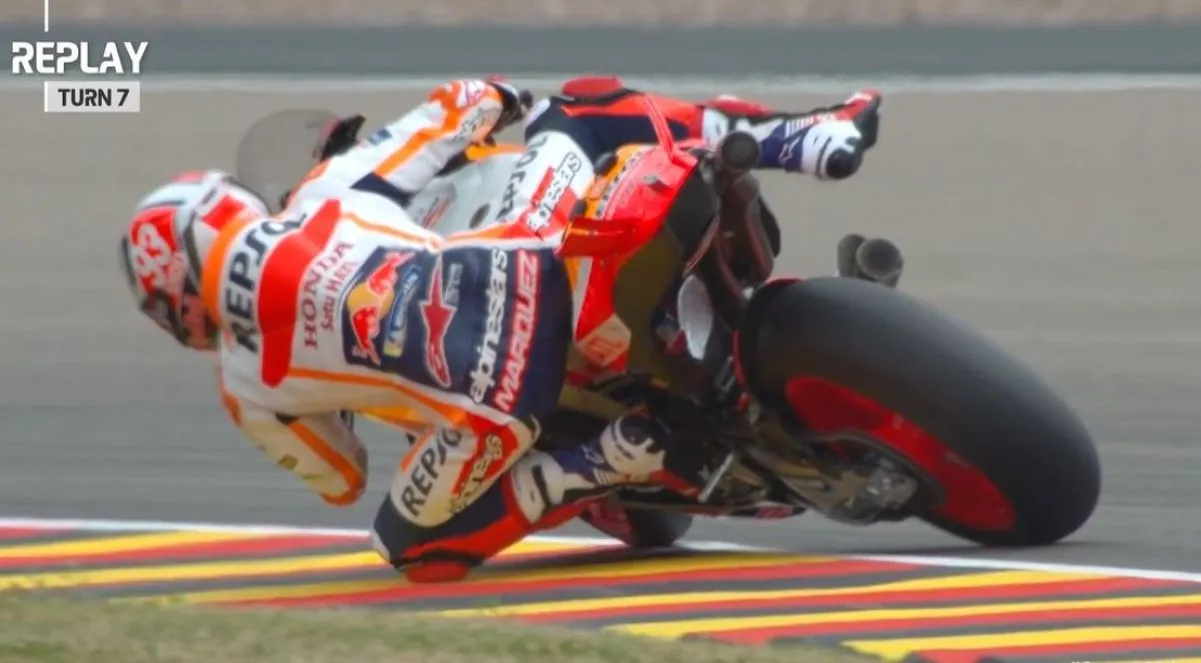 marquez rischio p1 motogp sachsenring