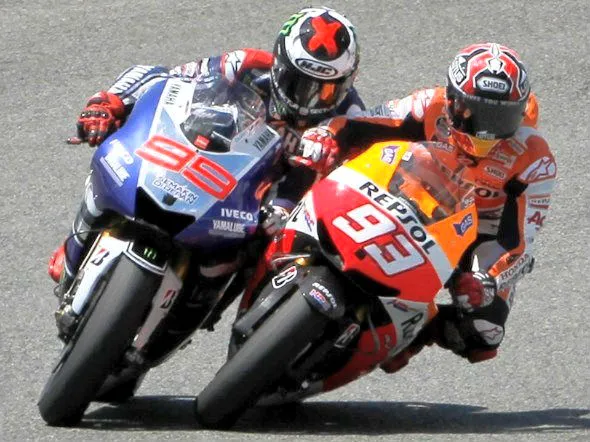 marquez vs lorenzo 2013 motogp season