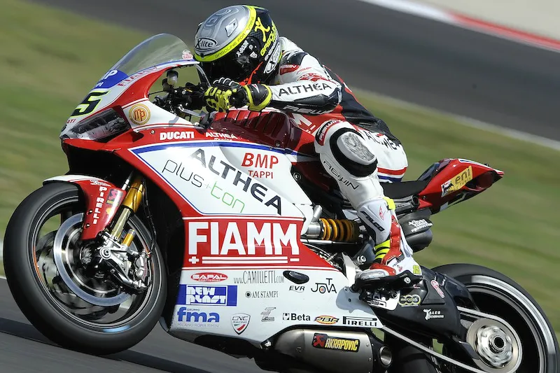 matteo baiocco 2015 world superbike althea ducati
