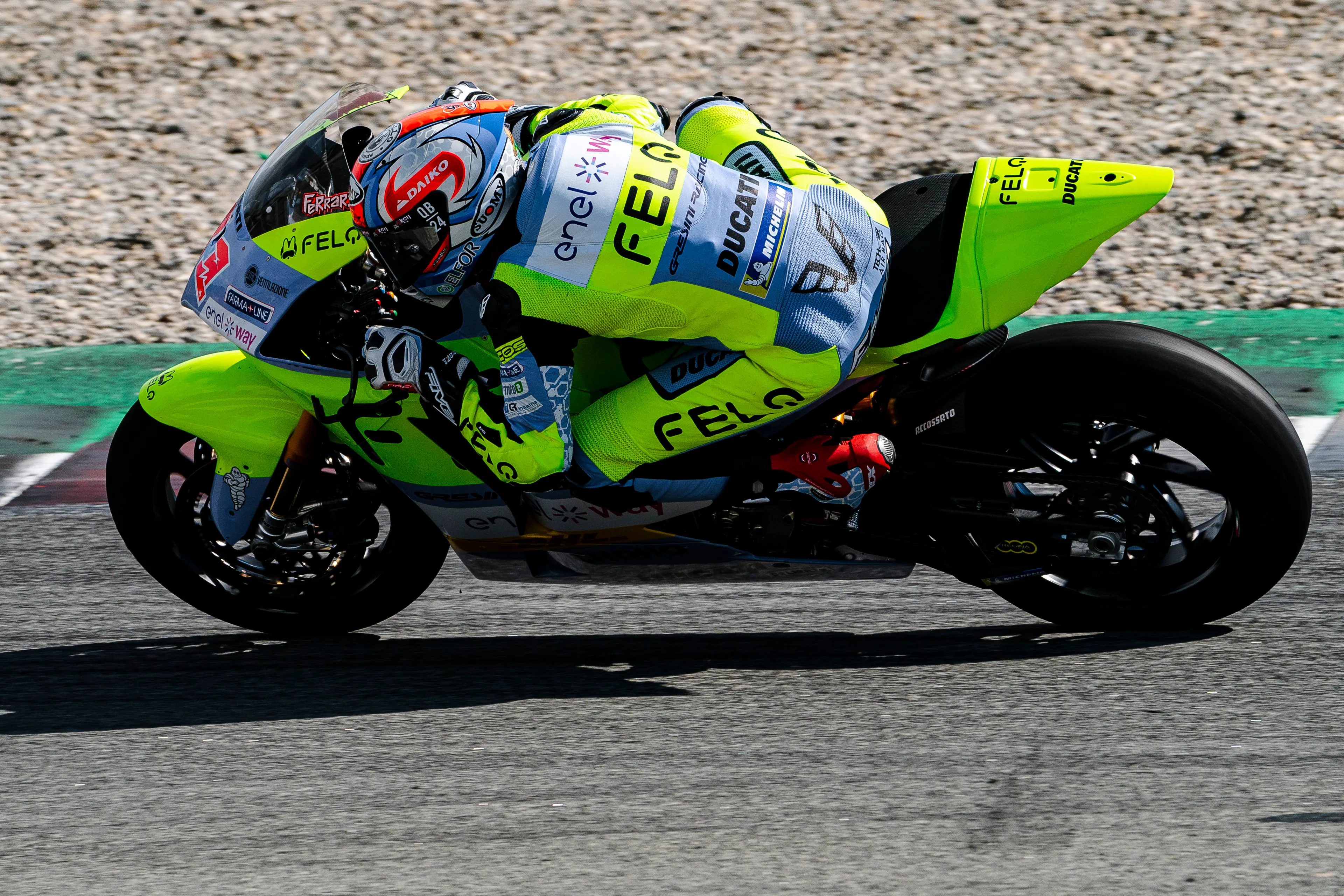 matteo ferrari motoe test barcellona