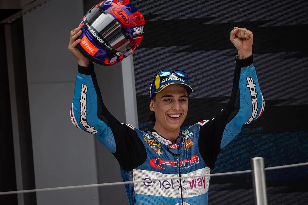 mattia casadei catalunya leader motoe