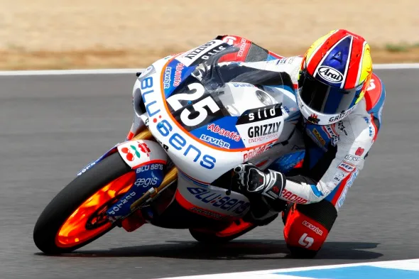 maverick vinales blusens bqr aprilia cev 125