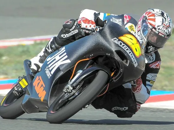 maverick vinales ktm moto3 almeria test 2