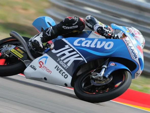 maverick vinales moto3 warm up aragon 2013