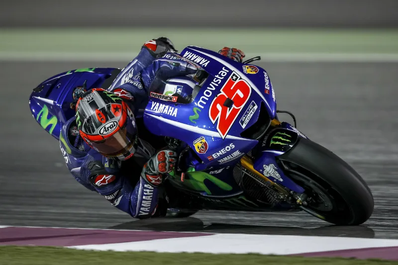 maverick vinales qatartest 2017