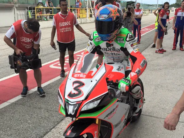 max biaggi fp1 misano 2015