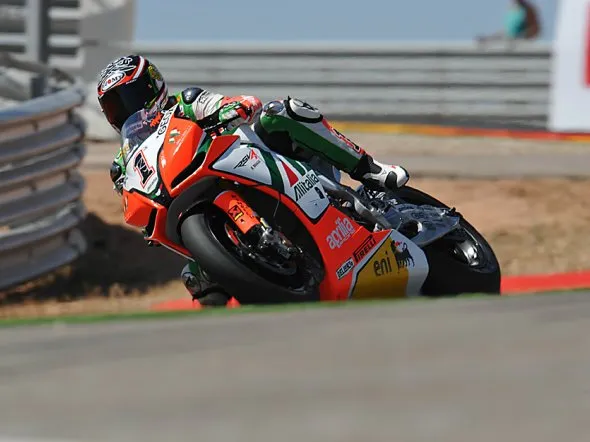 max biaggi prove2 aragon 2011
