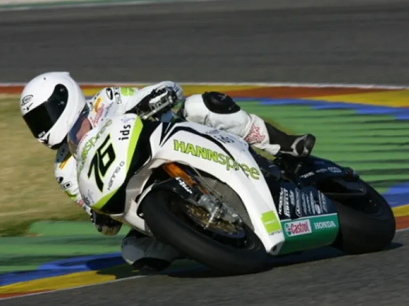 max neukirchner wsbk test valencia