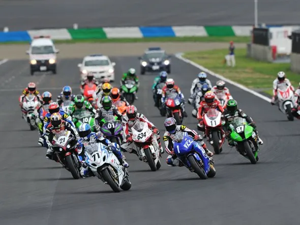 mfj all japan superbike start motegi round 2011