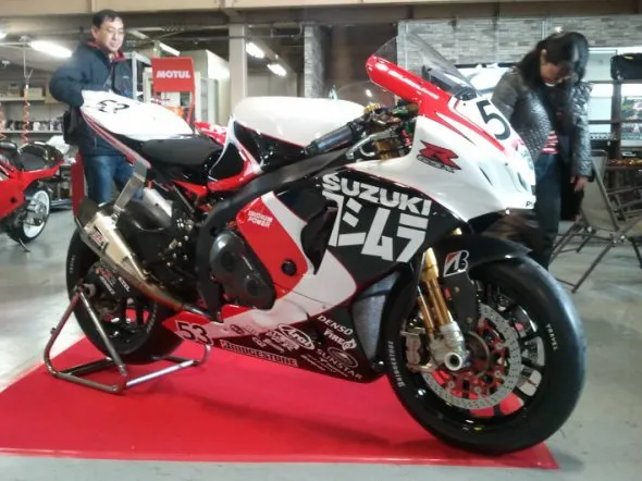 mfj yoshimura suzuki 2012 all japan static