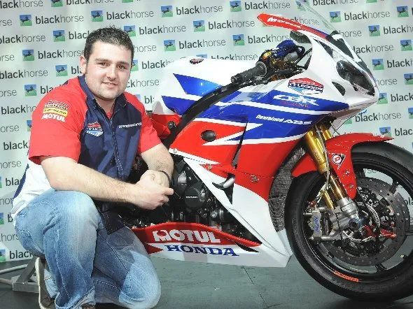 michael dunlop honda tt legends 2013 launch1