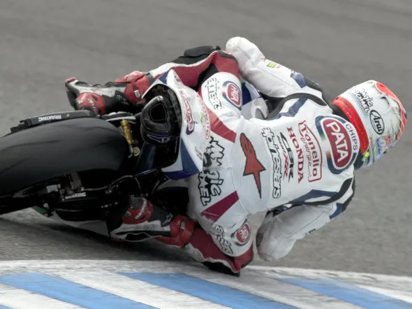 michael van der mark fp1 jerez 2014