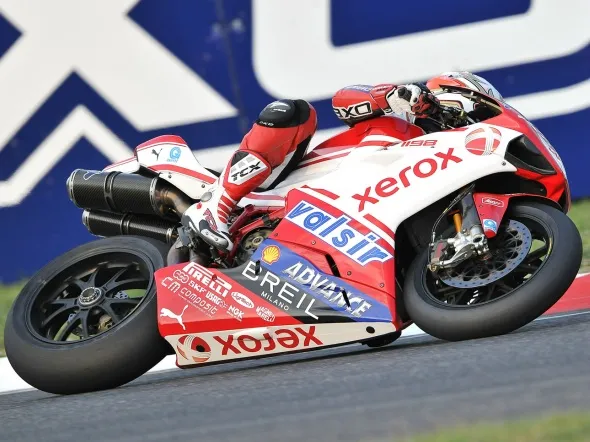 michel fabrizio imola gara 2 superbike 2009
