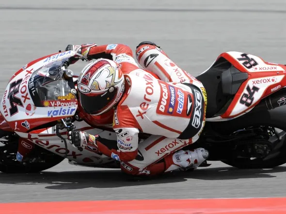 michel fabrizio miller ducati xerox 2009