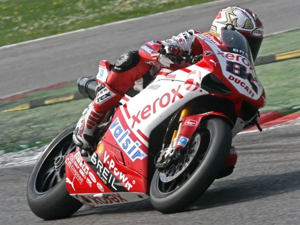 michel fabrizio superbike monza friday 2009