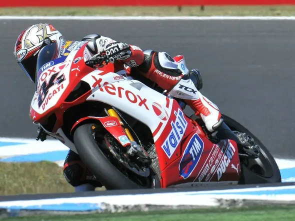 michel fabrizio superpole 2010 australia