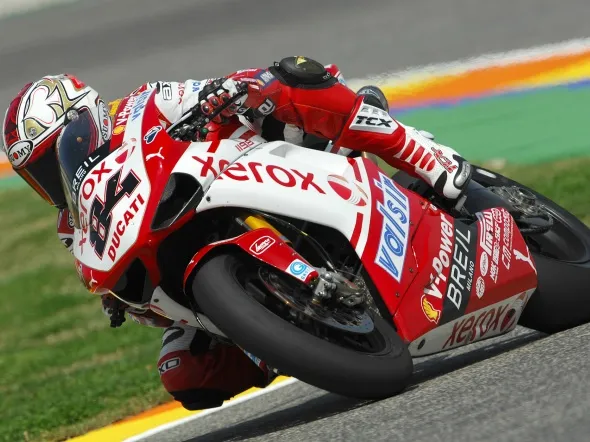 michel fabrizio valencia venerdi prove 2009