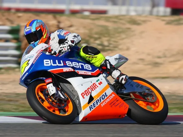 moto2 bqr honda dani rivas testing albacete