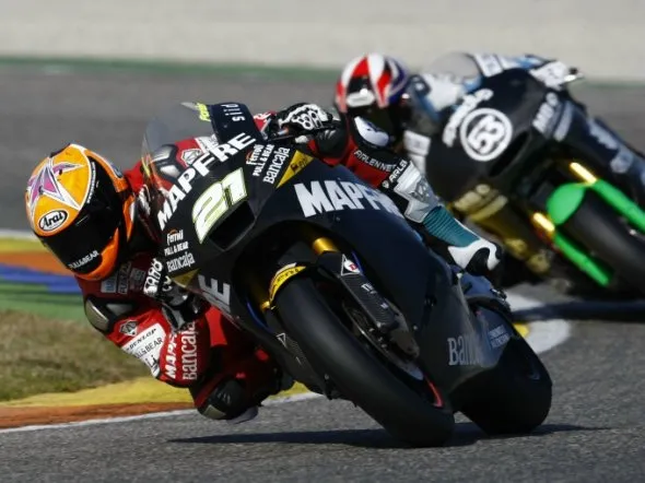 moto2 fores debise testmoto2 valencia