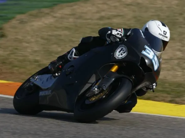 moto2 raffaele de rosa test valencia 2011