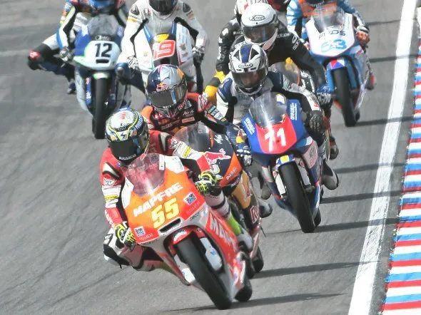 moto3 brno action 2012