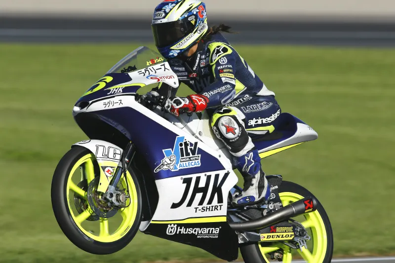 moto3 maria herrera wheeling valencia 2015