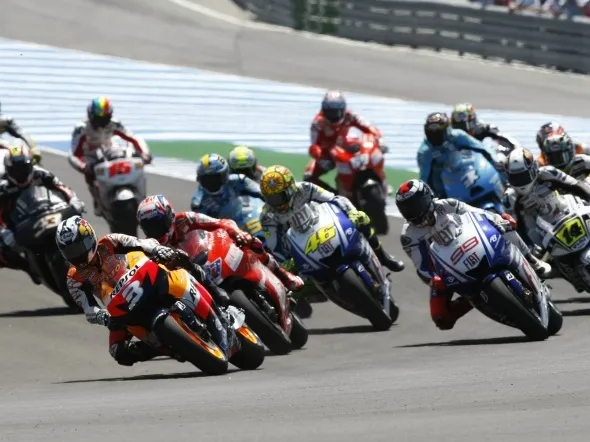 motogp 2009 start gpjerez