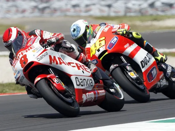 motogp barbera rossi mugello 2011