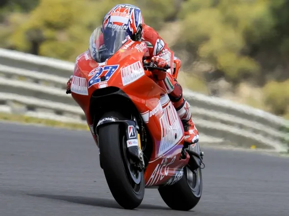 motogp casey stoner jerez 2009