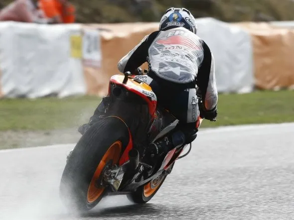 motogp dani pedrosa estoril 2010