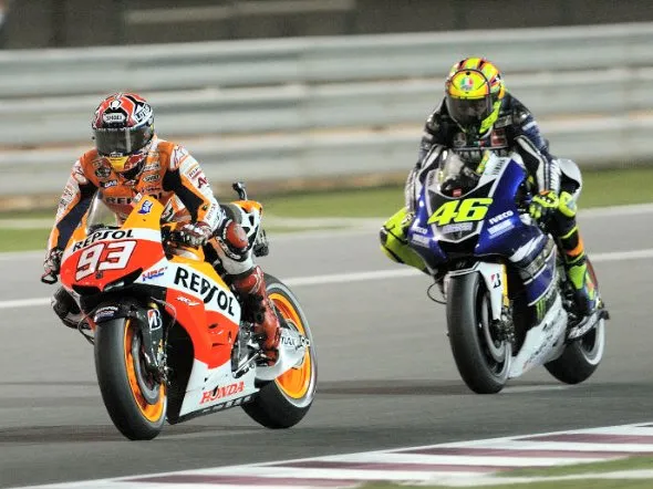 motogp marquez rossi losail 2013