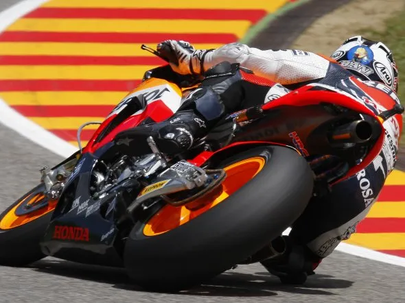 motogp motorlandaragon gara pedrosa