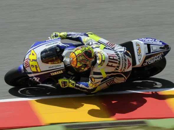 motogp motorlandaragon gara rossi