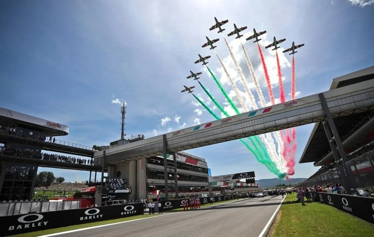 motogp mugello frecce tricolori