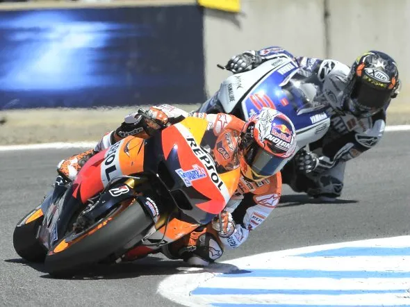 motogp pre indianapolis stoner lorenzo