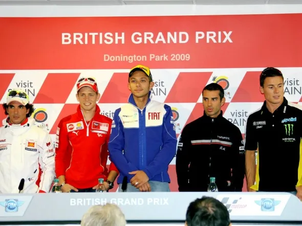 motogp press conference donington park