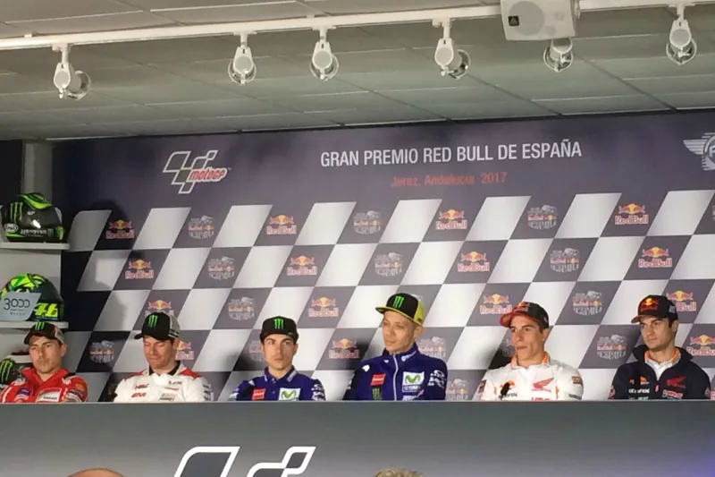 motogp press conference jerez 2017