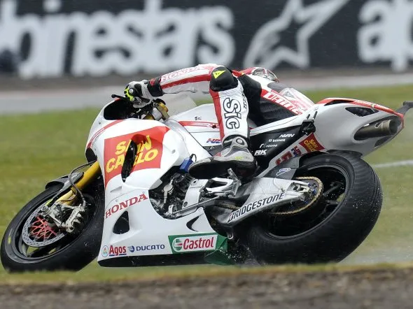 motogp rain assen friday 1