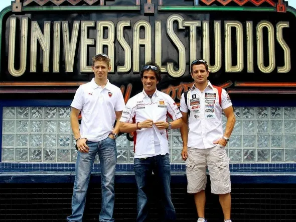 motogp riders universal studios