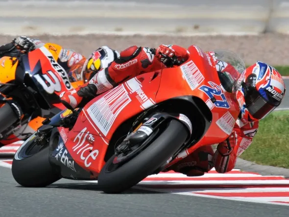 motogp sachsenring 2009 stoner