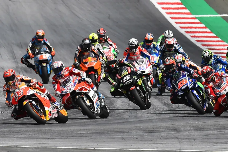 motogp start spielberg 2017