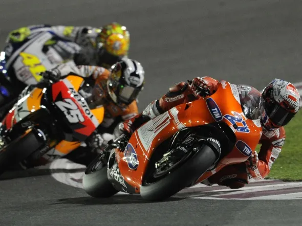 motogp stonerpedrosarossi losail
