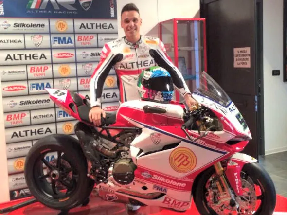 niccolo canepa althea ducati evo 2014